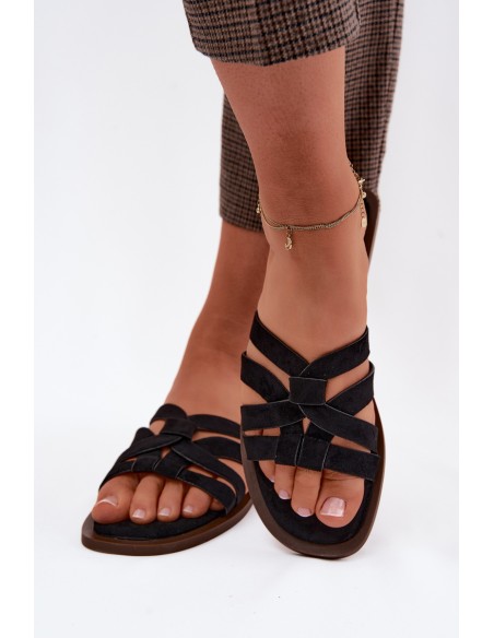 Women's Flat Sandals With Straps Calvia