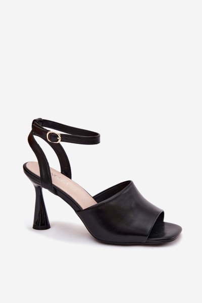 Women's High Heel Sandals Vinceza 62297 Black 2