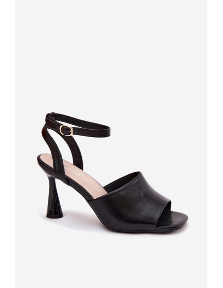 Women's High Heel Sandals Vinceza 62297 Black