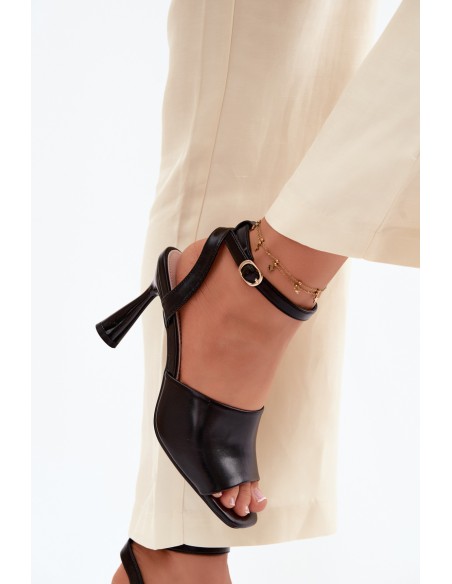 Women's High Heel Sandals Vinceza 62297 Black