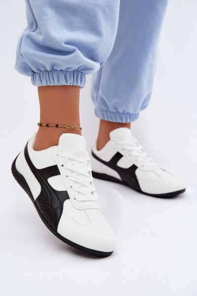 Women's White Sneakers Maple