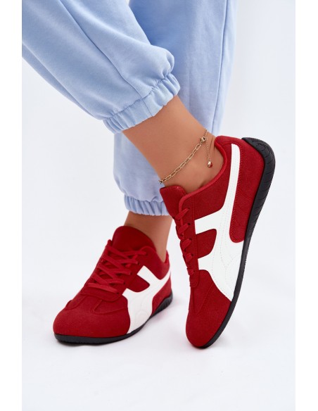 Women's Red Sneakers Maple