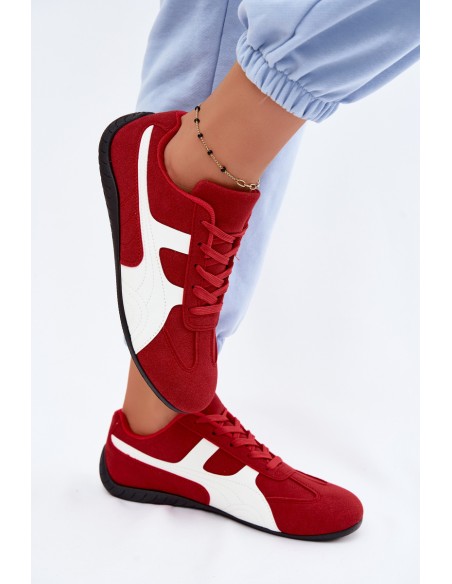 Women's Red Sneakers Maple