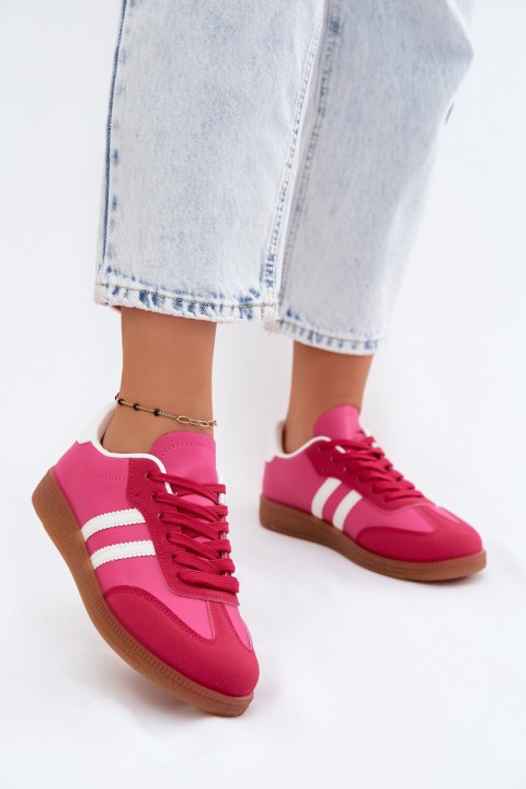 Women's Fuchsia Sneakers Seabell