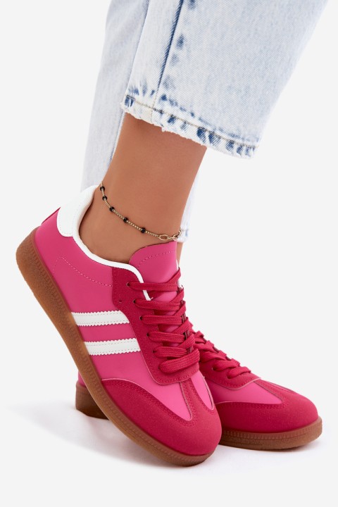 Women's Fuchsia Sneakers Seabell