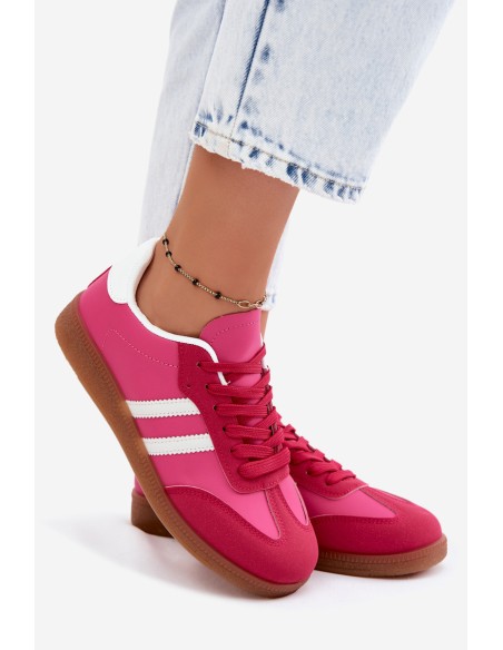 Women's Fuchsia Sneakers Seabell