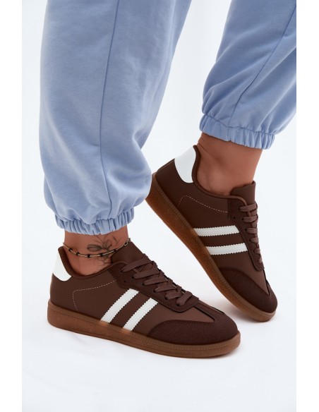 Women's Chocolate Sneakers Seabell