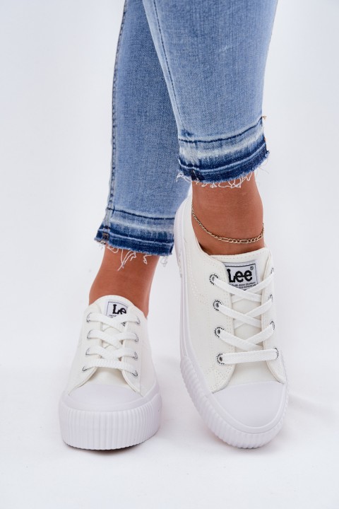 Women's Platform Sneakers LEE ISLA C WOMEN LOW 50261002.1FG White
