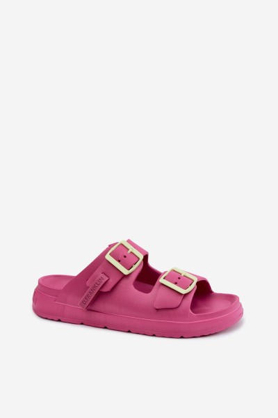 Foam Women's Slides With Buckles D.Franklin DFSH413005 Fuchsia 2
