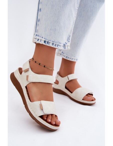 Women's Platform Sandals White Linora