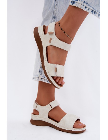 Women's Platform Sandals White Linora