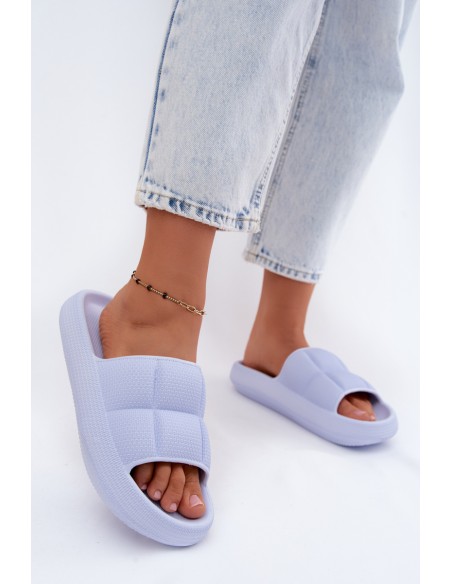 Vinceza Foam Women's Slides 76052 Blue