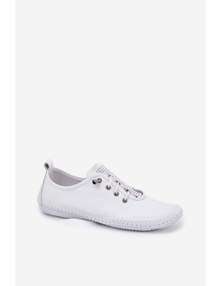 Leather Court Shoes Women Artiker 54C0838 White