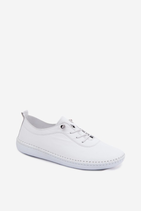 Leather Women's Loafers Artiker 58C3069 White