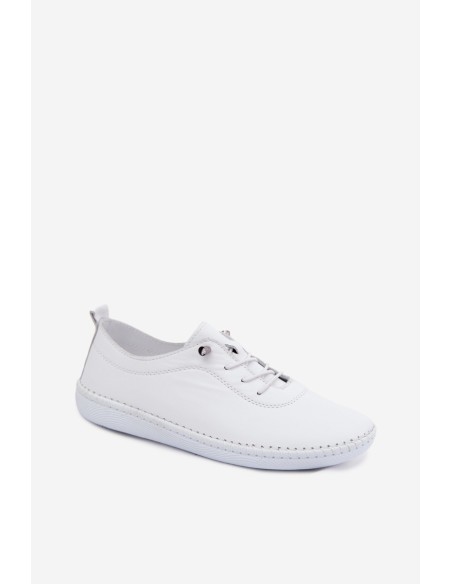 Leather Women's Loafers Artiker 58C3069 White
