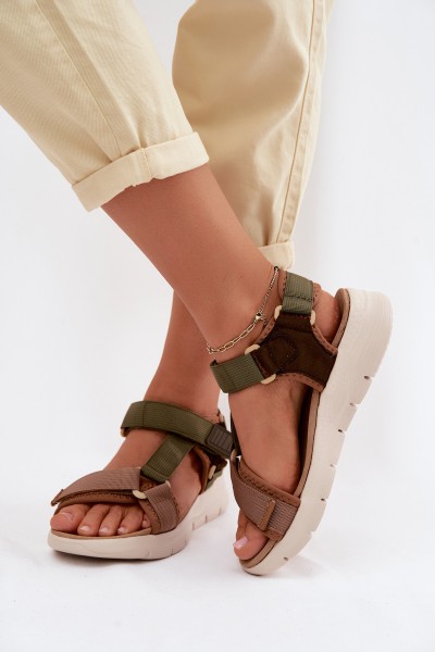 Sporty Women's Sandals Artiker 58C1232 Green