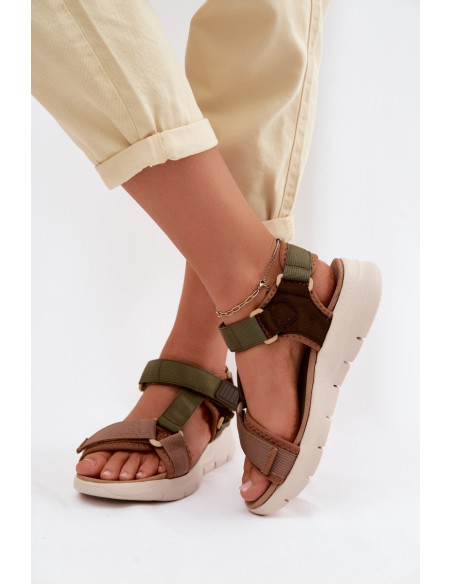 Sporty Women's Sandals Artiker 58C1232 Green