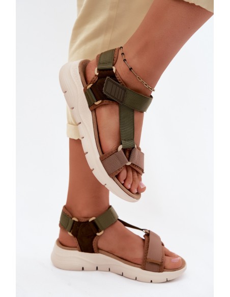 Sporty Women's Sandals Artiker 58C1232 Green