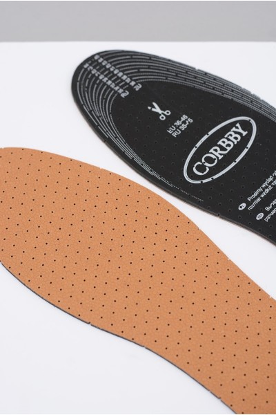 Corbby UNILEDER Leather insoles for all-purpose shoes 2