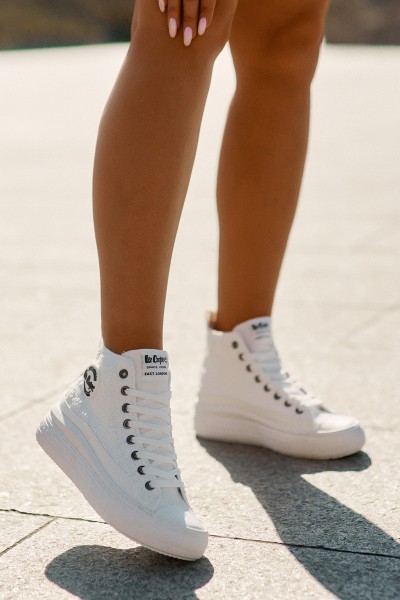 Women's Platform Sneakers Lee Cooper LCW-25-44-3209L White 2