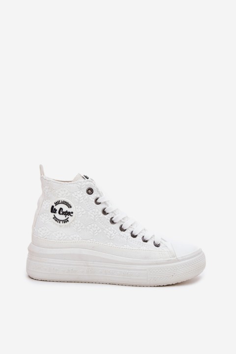 Women's Platform Sneakers Lee Cooper LCW-25-44-3209L White