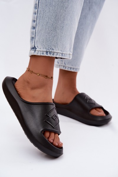 Women's Foam Slides LOTTO SLAY 2400471U Black