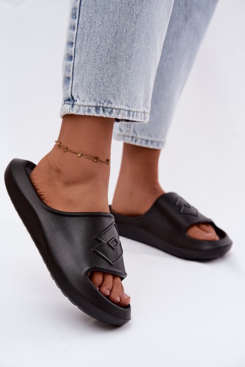 Women's Foam Slides LOTTO SLAY 2400471U Black
