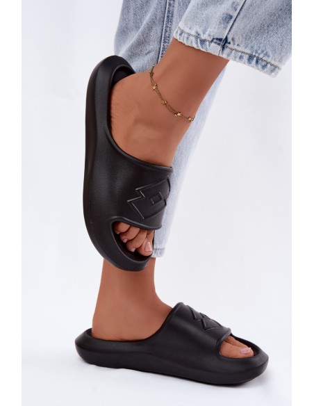 Women's Foam Slides LOTTO SLAY 2400471U Black