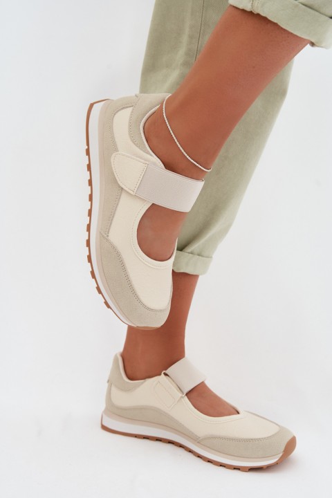 Women's Sports Slip-On Shoes Beige Aveliette