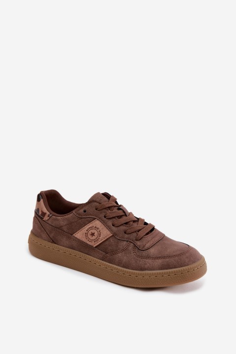 Shiny Women's Sneakers Big Star UU274017 Brown