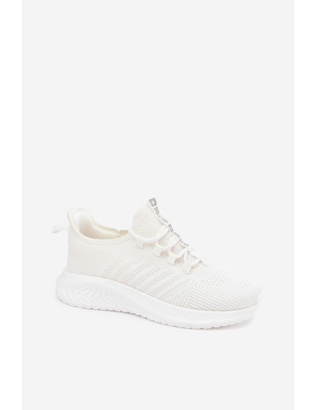 Light Slip-On Women's Sports Shoes Material Big Star UU274056 White