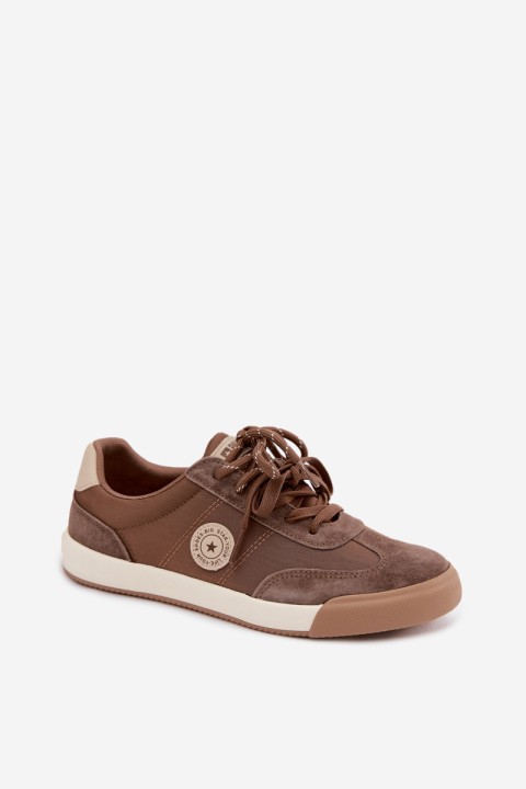 Women's Suede Sneakers Big Star UU274002 Brown