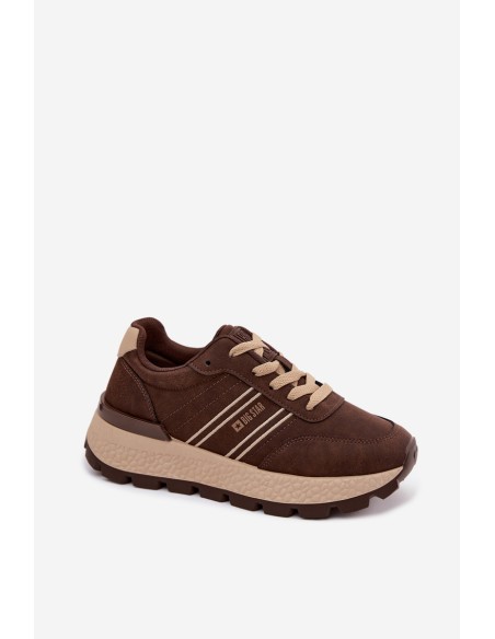 Women's Platform Sneakers Big Star UU274040 Chocolate