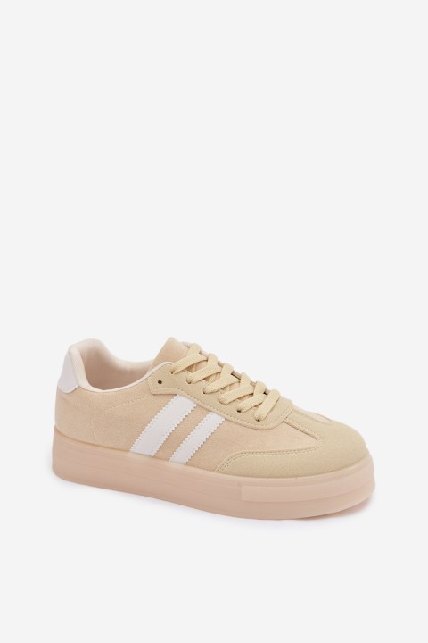 Women's Platform Sneakers Yellow Giselia