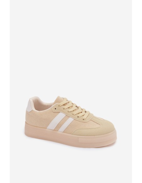 Women's Platform Sneakers Yellow Giselia