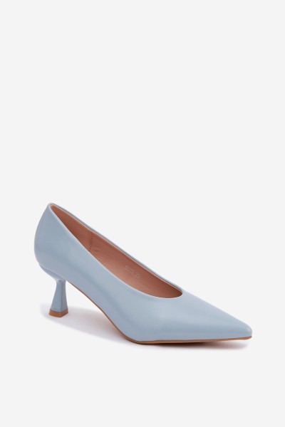 Pointed Toe Heels Blue Silenta 2