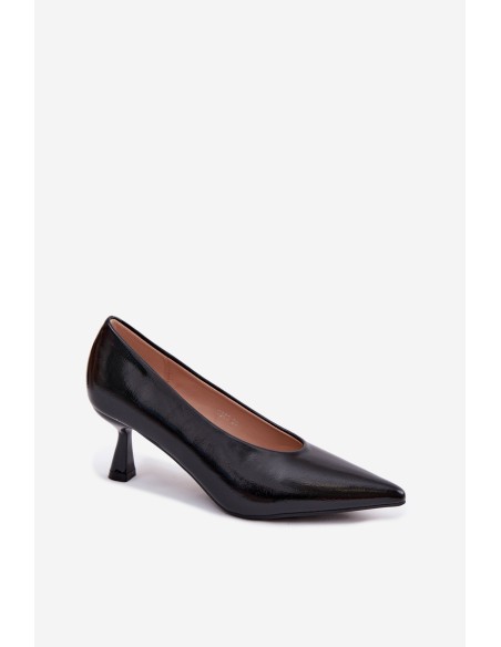 Pointed Toe Heels Chocolate Silenta