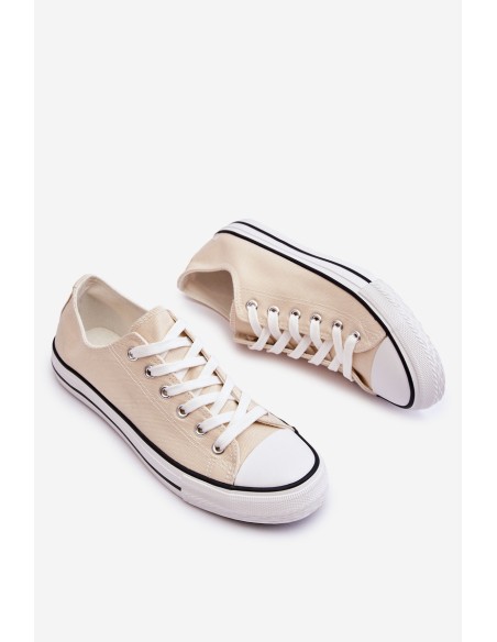 Classic Low Women's Sneakers Light beige Vegas
