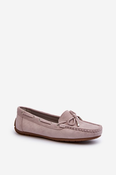Women's Suede Moccasins Purple Si Passione 2