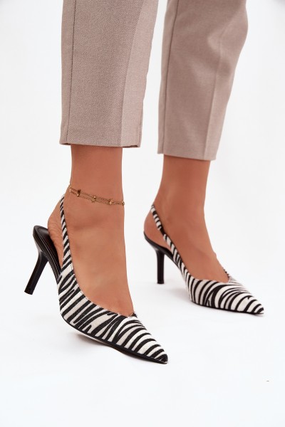High heel shoes Zebra Phelia