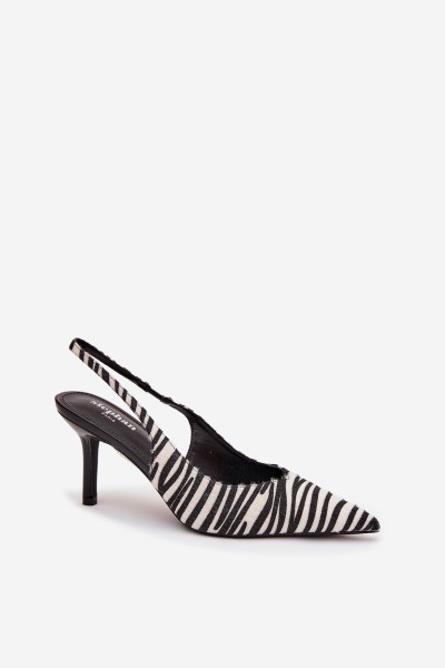 High heel shoes Zebra Phelia 2