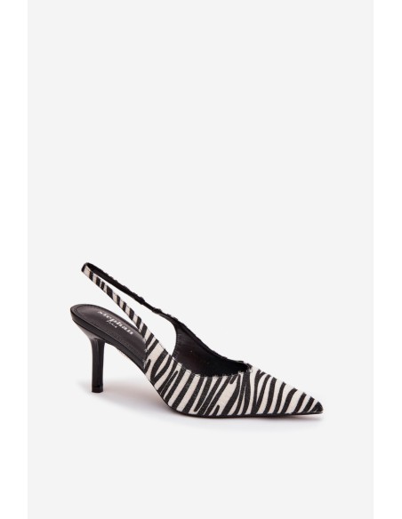 High heel shoes Zebra Phelia