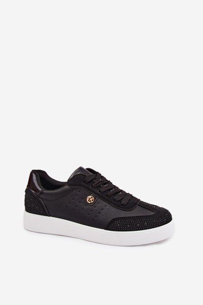 Women's Sneakers with Embellishment Black Soothe 2
