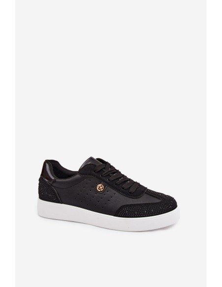 Women's Sneakers with Embellishment Black Soothe