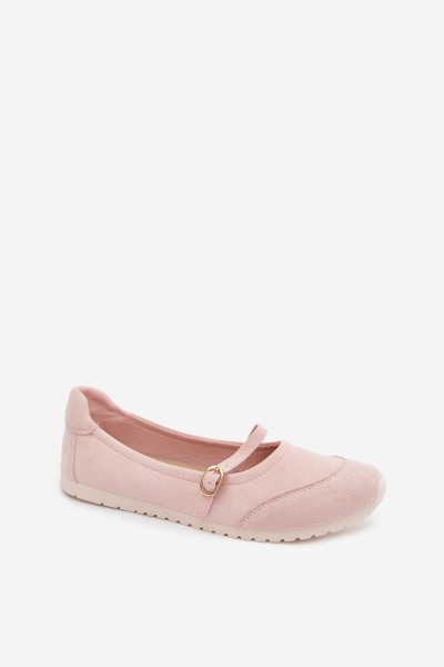 Sport Ballerinas with Strap Pink Charmy 2