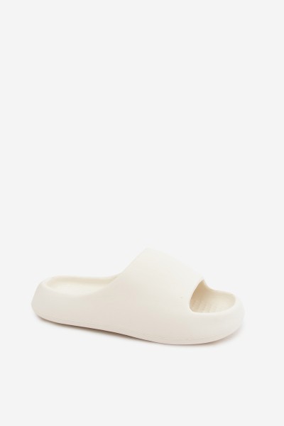 Poppy Foam Women's Light Beige Slides 2