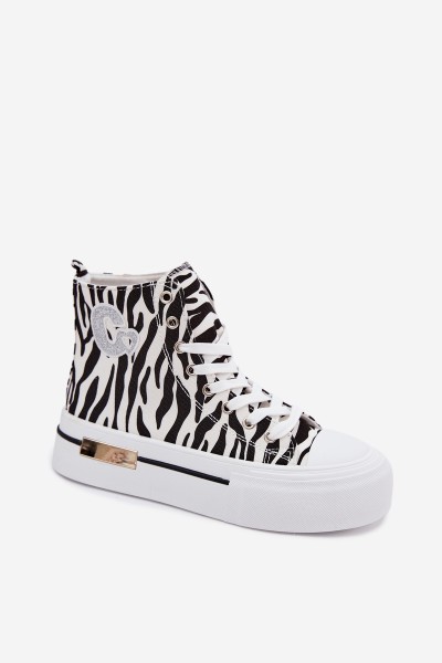 Women's Platform Sneakers Zebra Meloria 2