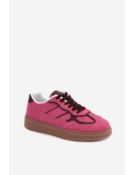 Women's Low Sneakers Fuchsia Brenelle