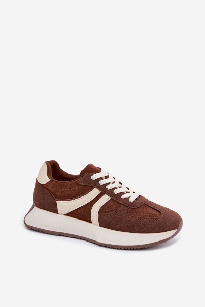 Women's Platform Sneakers Brown Laurelia 2