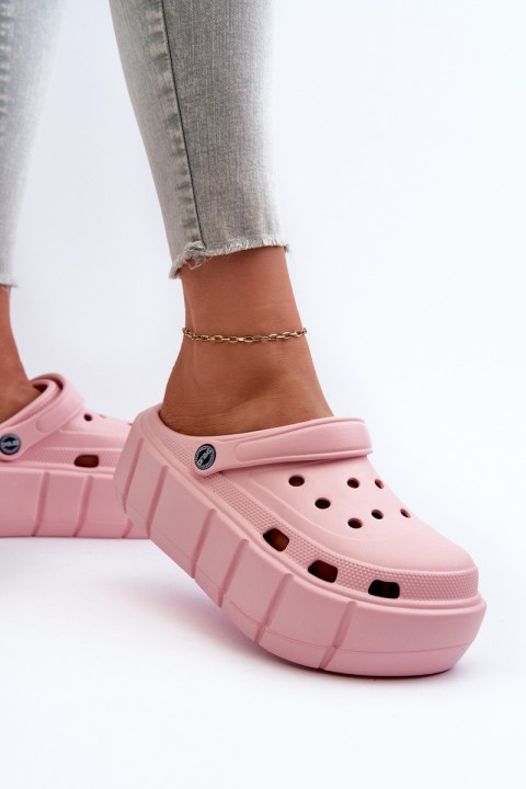 Pink Women's Platform Foam Flip-Flops Itubia